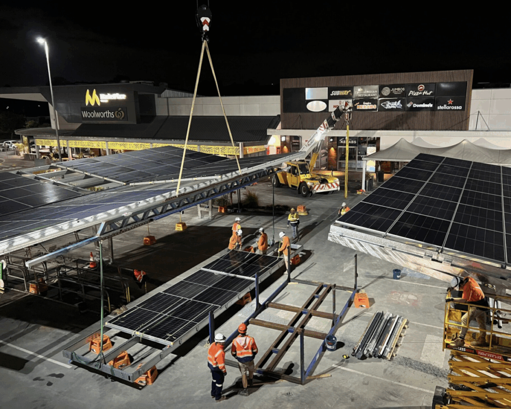 Canyon Solar installs 250 KW Modular PV -Dukelel in Australia – PV Magazine International at night