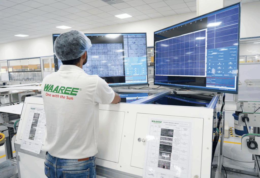 Waaree Energies starts production of solar panels in India – SPE