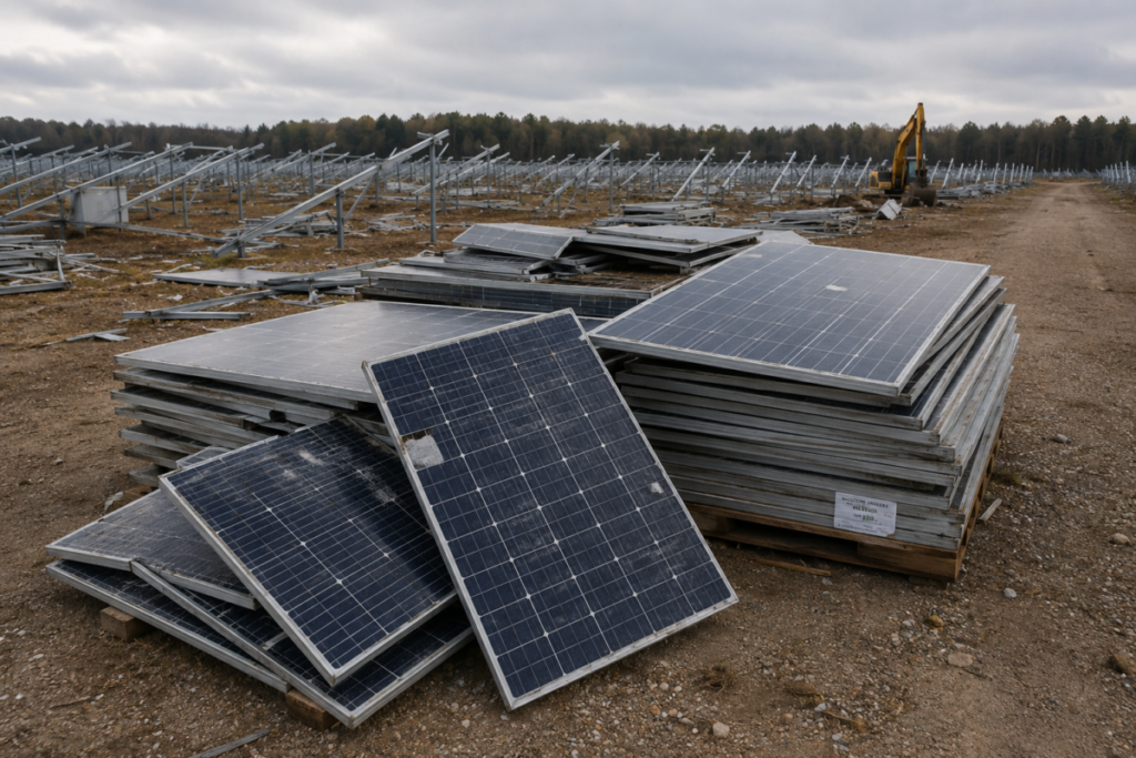 Solar energy recycling in the EU is only feasible under strict policies, say researchers – SPE
