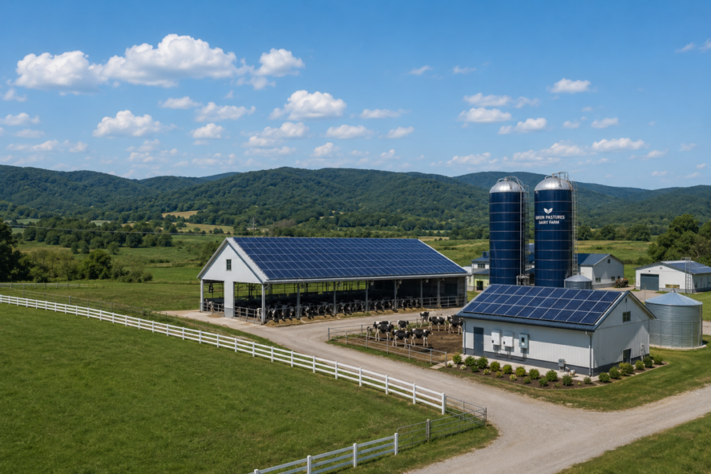How to prevent stray voltage from harming livestock in PV-equipped dairy farms
