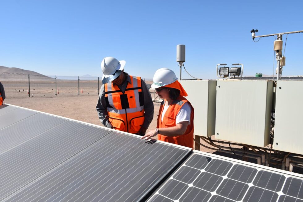 Heterojunction PV modules with low silver content tested in the sunniest region in the world