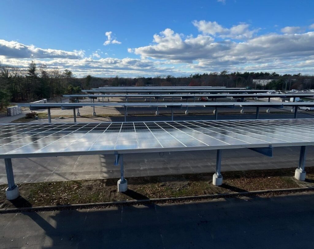 Solar canopy helps expand Dell’s data center
