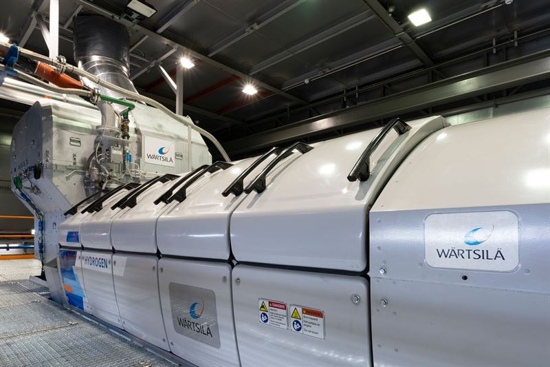 The Hydrogen Stream: Wärtsilä tests 100% hydrogen engine