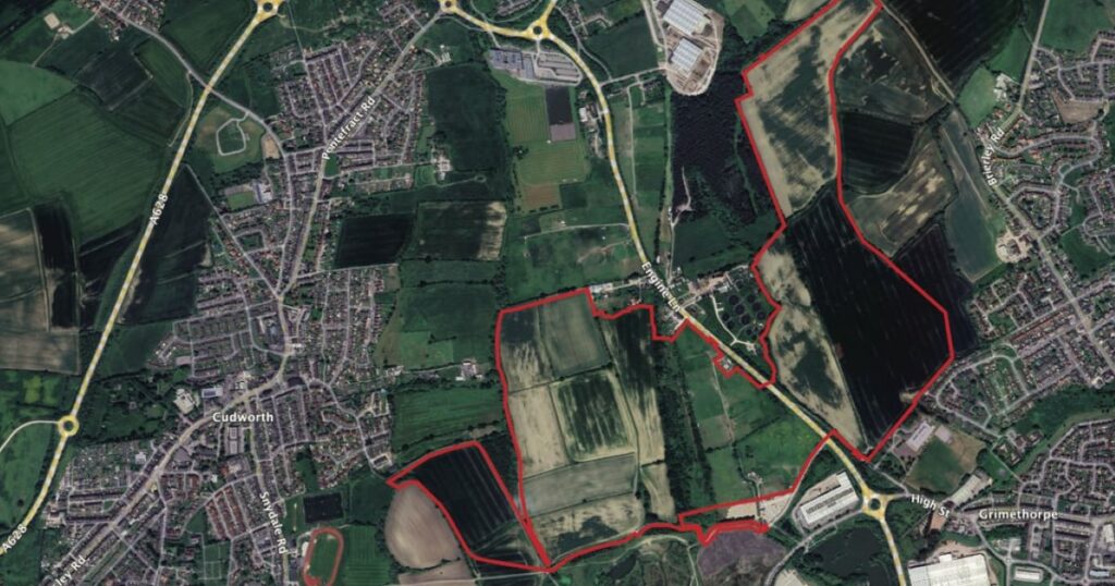 Enviromena’s solar power plant in South Yorkshire’s green belt is progressing