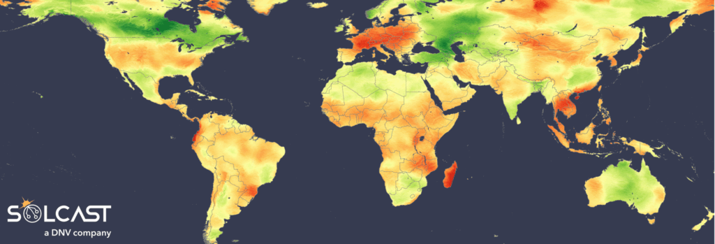 Blocking, El Niño and extreme events redistribute solar energy resources so far in 2026